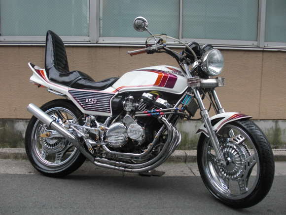 CBX400F フルメッキ 旧車バイク・絶版車バイク BANBAN車輌館