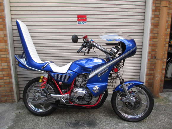 GSX400Eゴキ ブルー 旧車バイク・絶版車バイク BANBAN車輌館