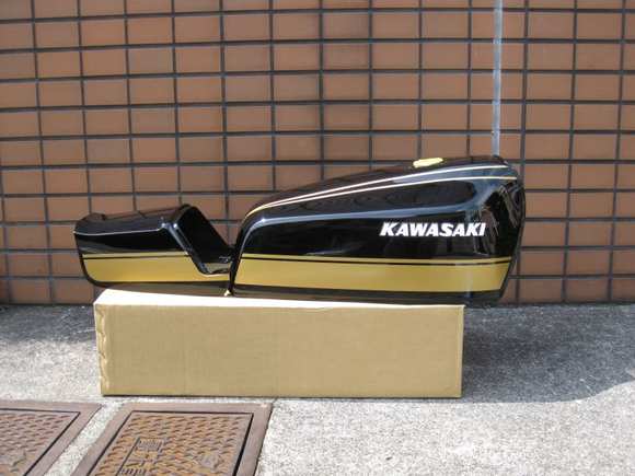Z400FX用タイガーライン ゴールドType カスタムバイク・カスタムパーツ 