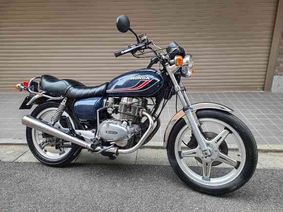 CB250 400T ヤカンタンク　当時物バイク